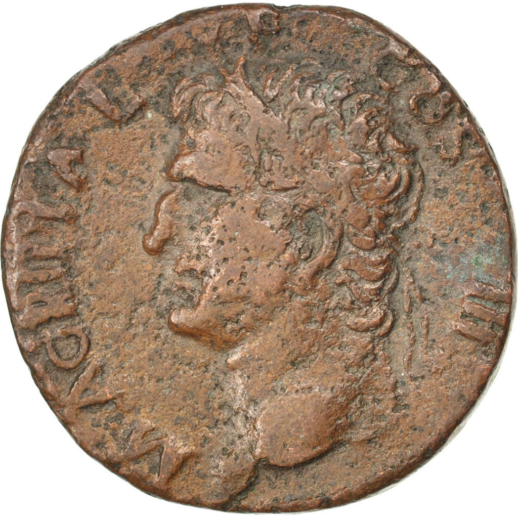 Coin, Agrippa, As, Roma, VF(30-35), Copper, Cohen:3