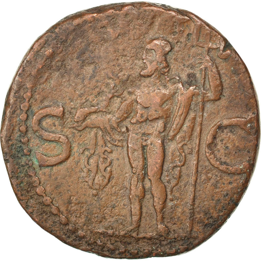 Coin, Agrippa, As, Roma, VF(30-35), Copper, Cohen:3