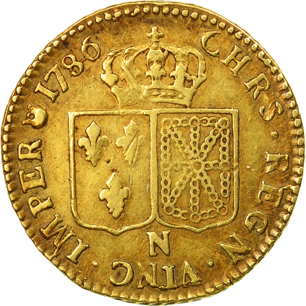 Coin, France, Louis XVI, Louis d'or à la tête nue, Louis d'Or, 1786