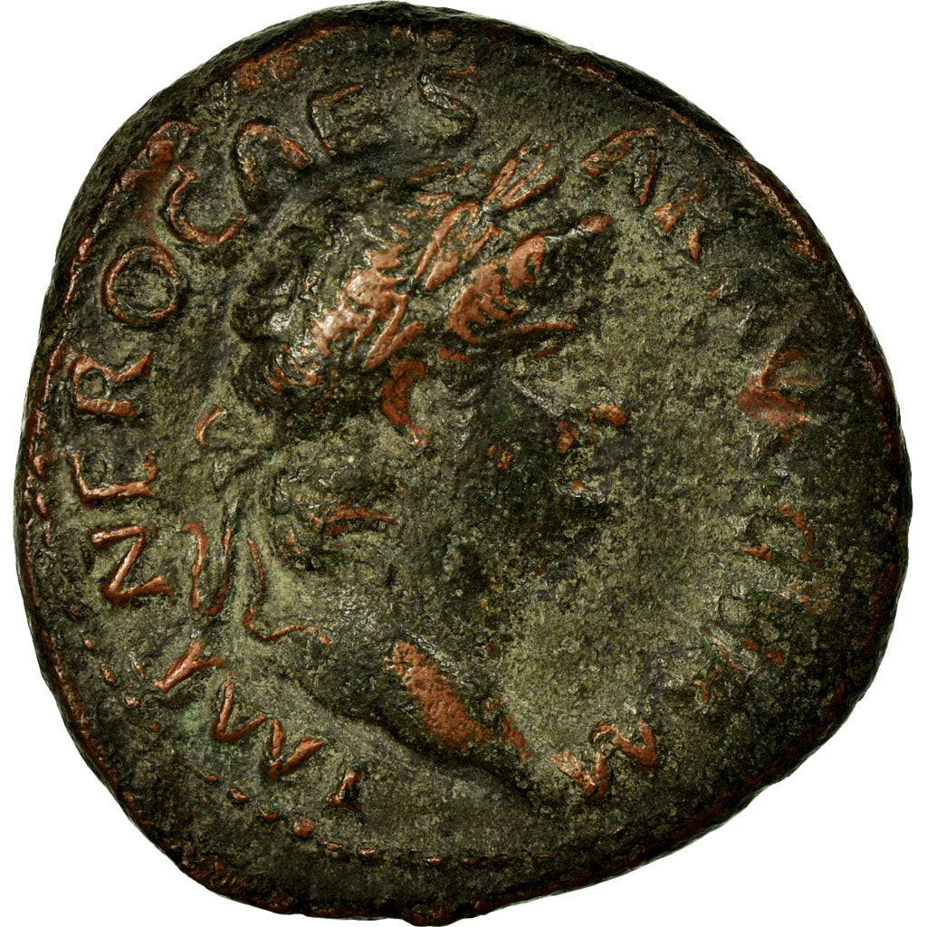 Coin, Nero, As, Roma, EF(40-45), Copper, Cohen:288