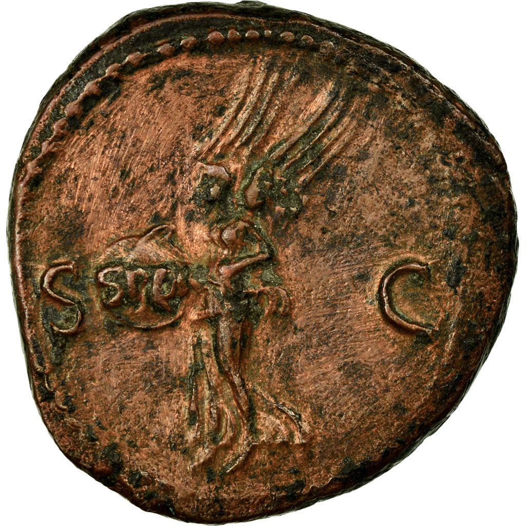 Coin, Nero, As, Roma, EF(40-45), Copper, Cohen:288