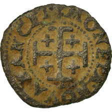 Coin, France, LORRAINE, Charles IV, Double Denarius, Nancy, EF(40-45), Billon