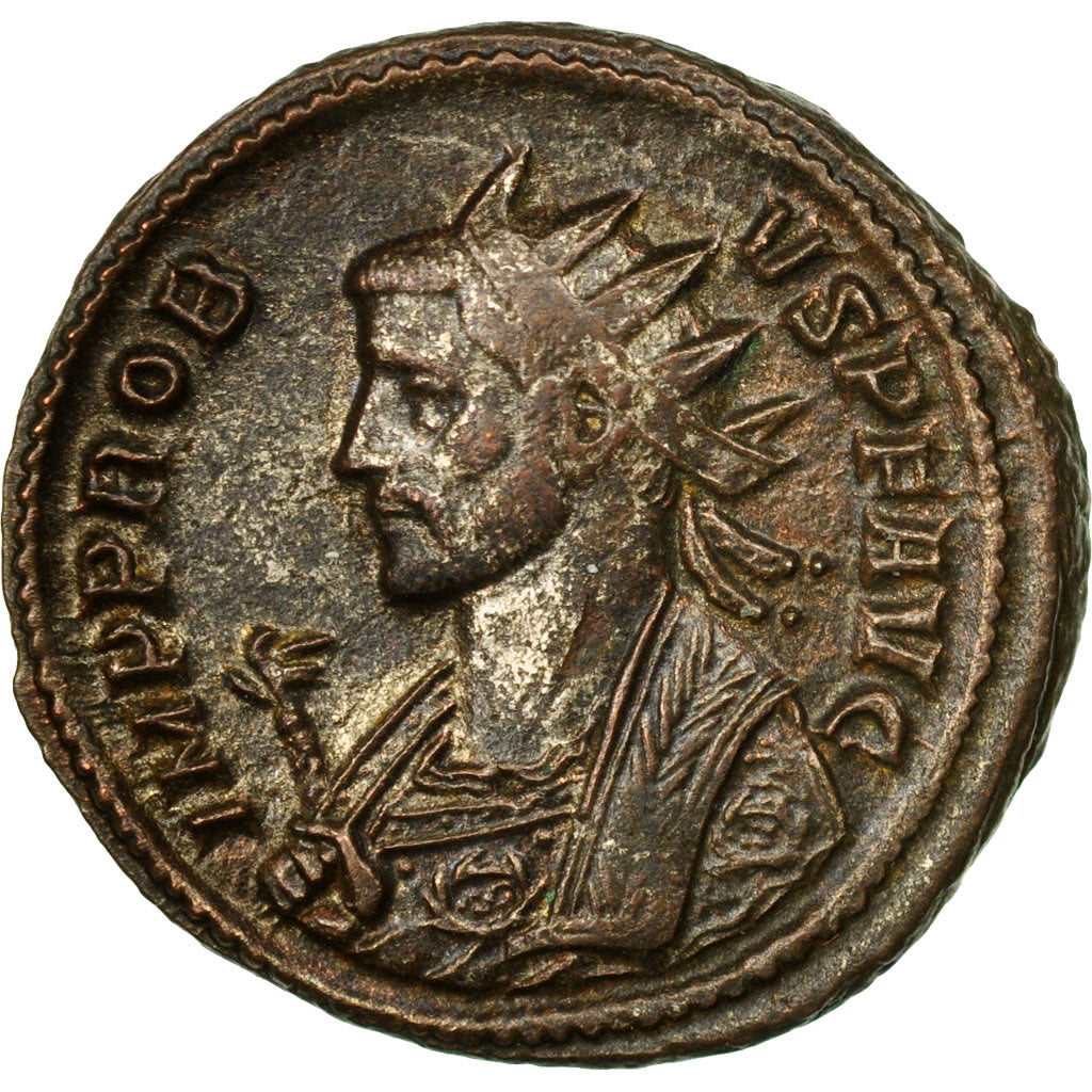 Coin, Probus, Aurelianus, 281, Rome, AU(55-58), Billon, RIC:183