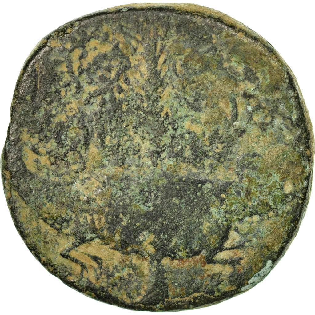 Coin, Augustus, Dupondius, Nîmes, VF(20-25), Bronze, RIC:160