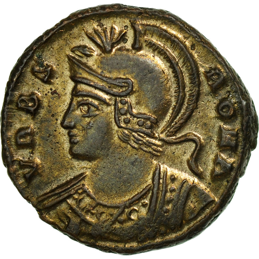 Coin, Roma, City Commemoratives, Nummus, 333-334, Siscia, AU(50-53), Copper