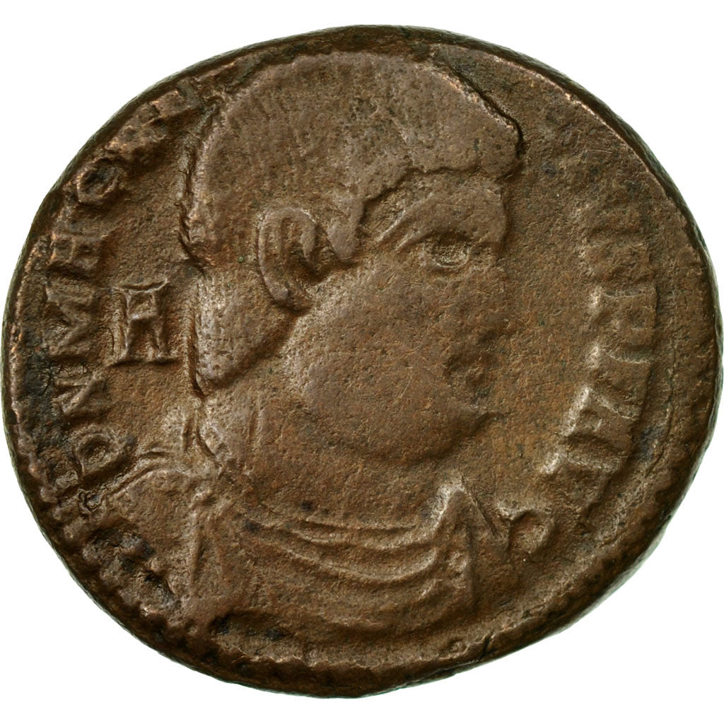 Moneta, Magnentius, Centenionalis, 350-353, Lyon, VF(20-25), Miedź, RIC:151