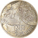France, 10 Euro, Picardie, 2012, Paris, MS(63), Silver, KM:1882
