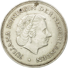 Munten, Nederland, Juliana, 10 Gulden, 1970, ZF+, Zilver, KM:195
