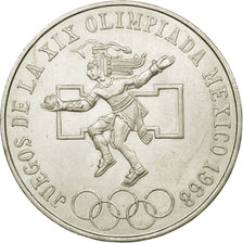 Coin, Mexico, 25 Pesos, 1968, Mexico City, AU(55-58), Silver, KM:479.1
