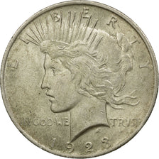 Coin, United States, Peace Dollar, Dollar, 1923, U.S. Mint, Philadelphia