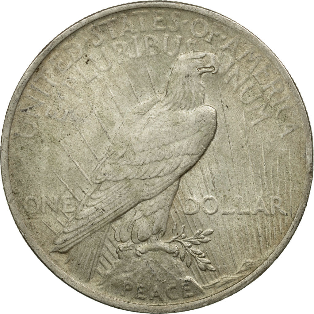 Coin, United States, Peace Dollar, Dollar, 1923, U.S. Mint, Philadelphia