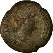 Moeda, Hadrian, As, Roma, VF(30-35), Cobre, Cohen:371 var.