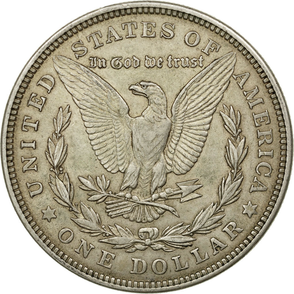 Coin, United States, Morgan Dollar, Dollar, 1921, U.S. Mint, Philadelphia