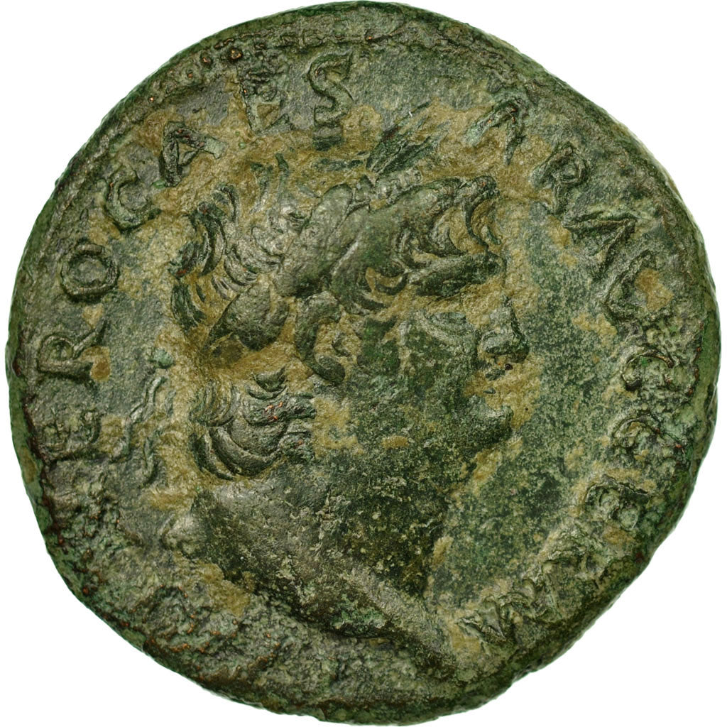 Moneda, Nero, As, 65, Rome, BC+, Cobre, RIC:306