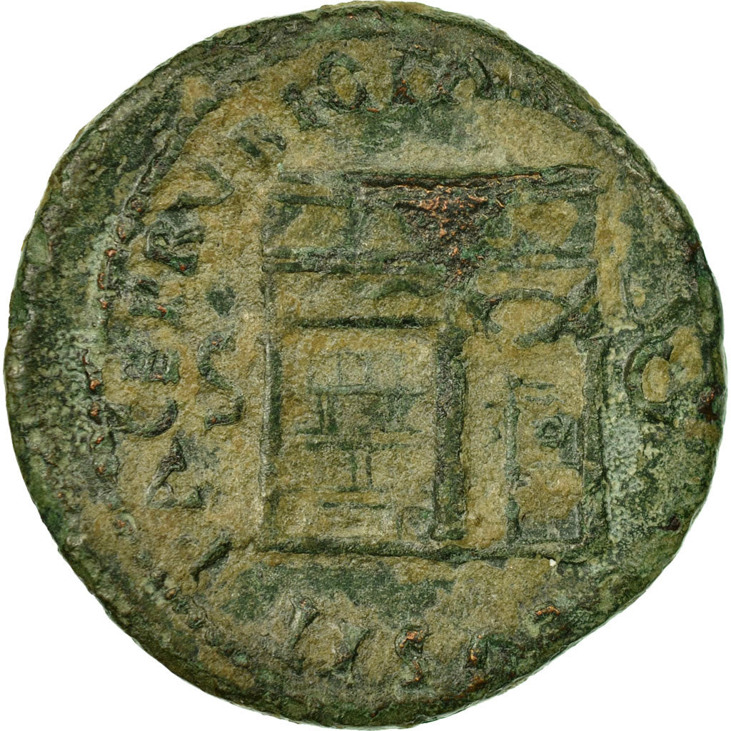 Moneda, Nero, As, 65, Rome, BC+, Cobre, RIC:306