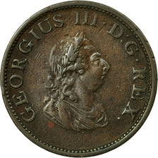 Coin, Ireland, 1/2 Penny, 1805, VF(30-35), Copper, KM:147.1
