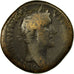 Coin, Antoninus Pius, Sestertius, VF(20-25), Copper, Cohen:746