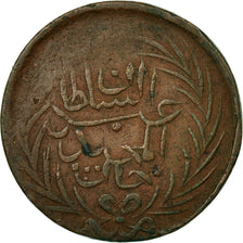 Coin, Tunisia, TUNIS, Sultan Abdul Mejid, 3 Nasri, 1848, Tunis, VF(30-35)