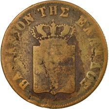 Coin, Greece, Othon, 10 Lepta, 1849, Athens, F(12-15), Copper, KM:29