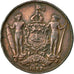 Coin, BRITISH NORTH BORNEO, Cent, 1882, Heaton, Birmingham, VF(30-35), Bronze