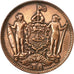 Coin, BRITISH NORTH BORNEO, Cent, 1891, Heaton, Birmingham, VF(30-35), Bronze