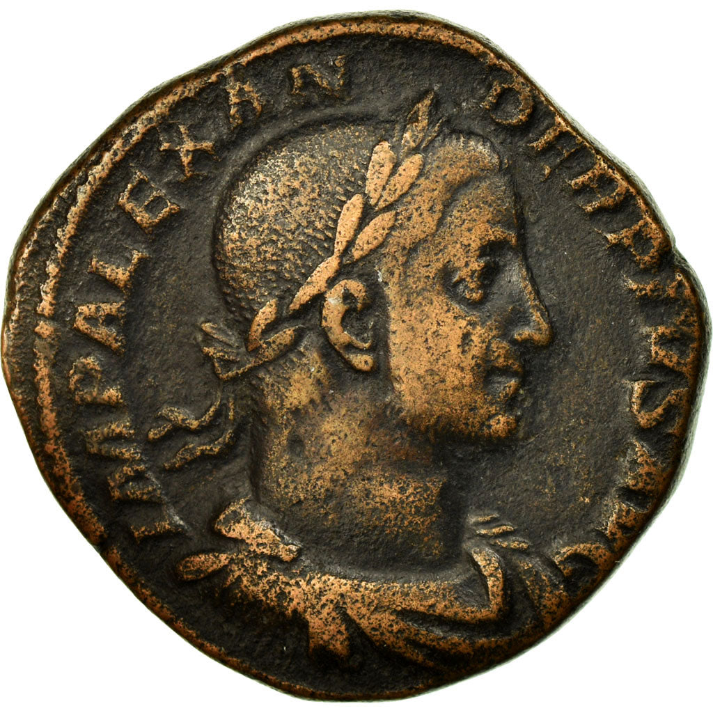 Coin, Alexander, Sestertius, AU(50-53), Copper, Cohen:169