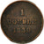 Coin, Guernsey, Double, 1830, VF(20-25), Copper, KM:1