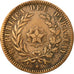 Moneta, Paraguay, 2 Centesimos, 1870, BB, Rame, KM:3