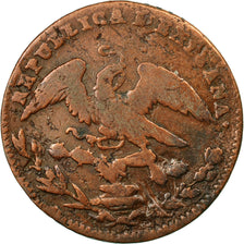 Moneta, Messico, 1/4 Real, Un Quarto/Una Quartilla, 1831, Mexico City, B+, Rame