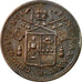 Monnaie, États italiens, PAPAL STATES, Gregory XVI, Mezzo (1/2) Baiocco, 1844