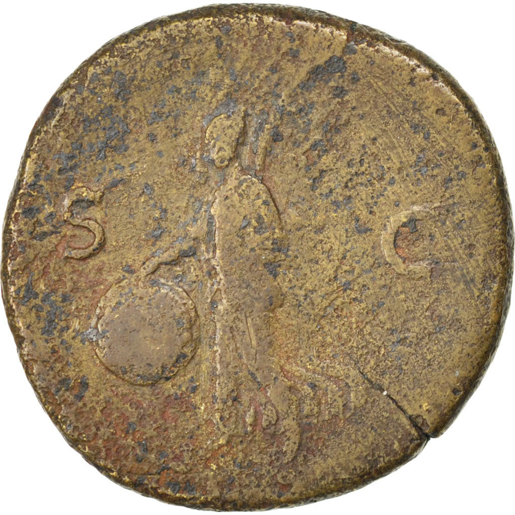 Vespasian, Dupondius, VF(20-25), Copper, Cohen #464, 11.80