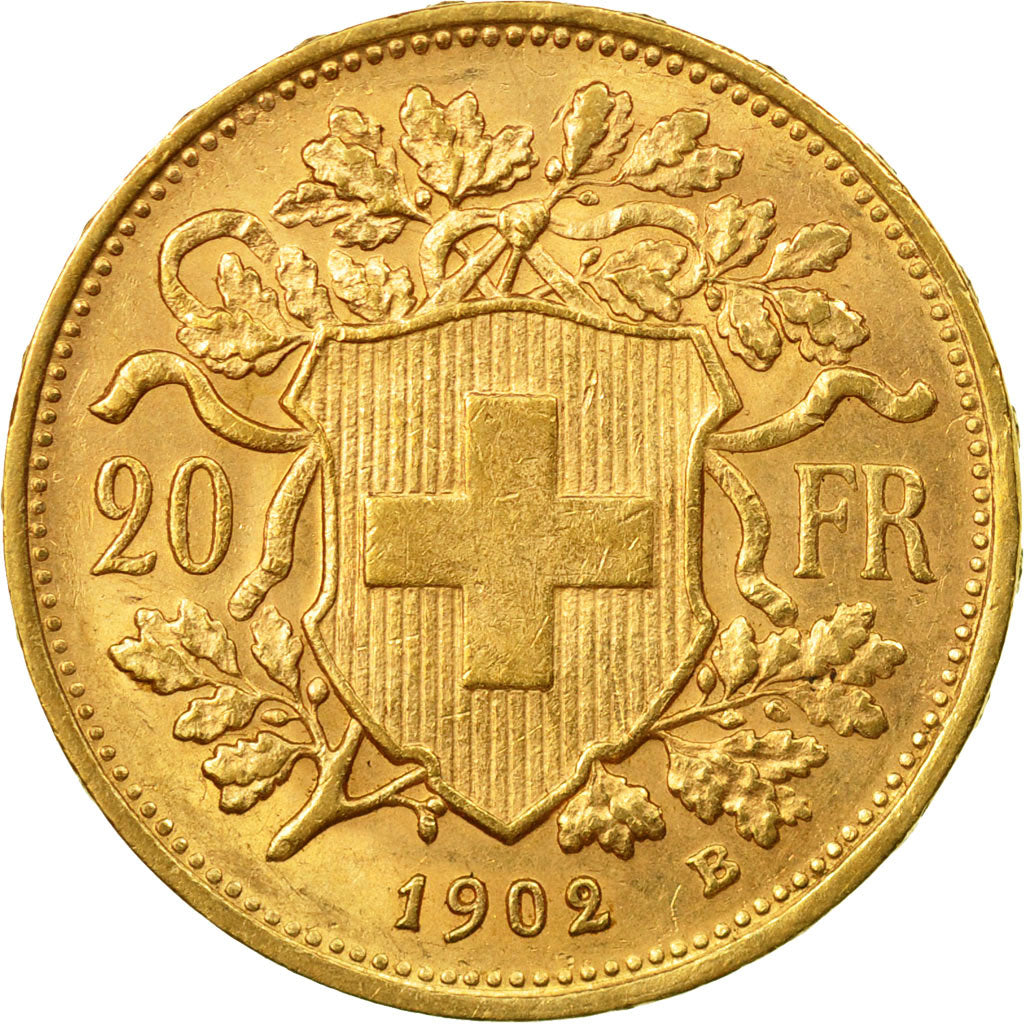 Monnaie, Suisse, 20 Francs, 1902, Bern, SUP, Or, KM:35.1
