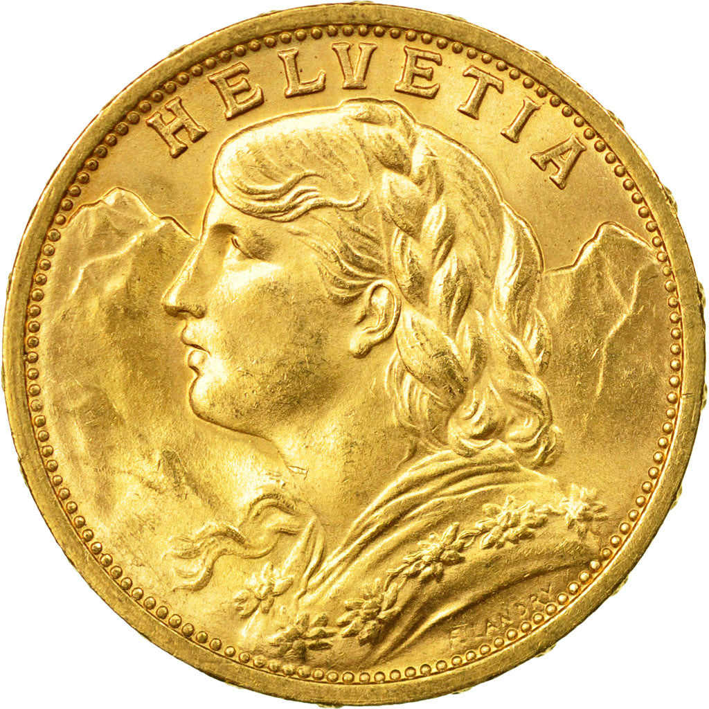 Moneda, Suiza, 20 Francs, 1911, Bern, EBC, Oro, KM:35.1