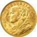 Moneda, Suiza, 20 Francs, 1922, Bern, SC, Oro, KM:35.1