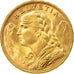 Moneda, Suiza, 20 Francs, 1949, Bern, EBC, Oro, KM:35.2