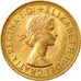 Moneta, Gran Bretagna, Elizabeth II, Sovereign, 1957, SPL-, Oro, KM:908
