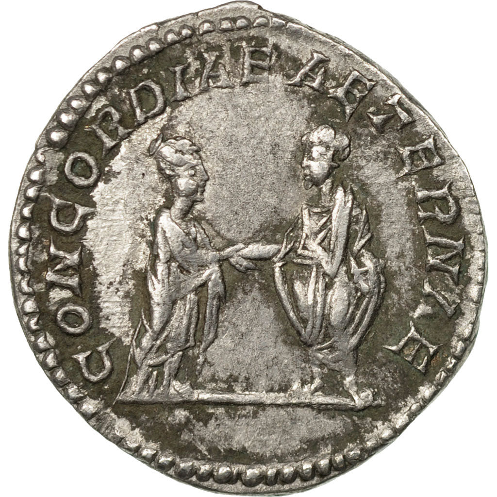 Coin, Plautilla, Denarius, 202, Roma, AU(50-53), Silver, RIC:361