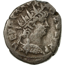 Coin, Nero, Tetradrachm, Year 12, Alexandria, VF(30-35), Billon, Milne:238