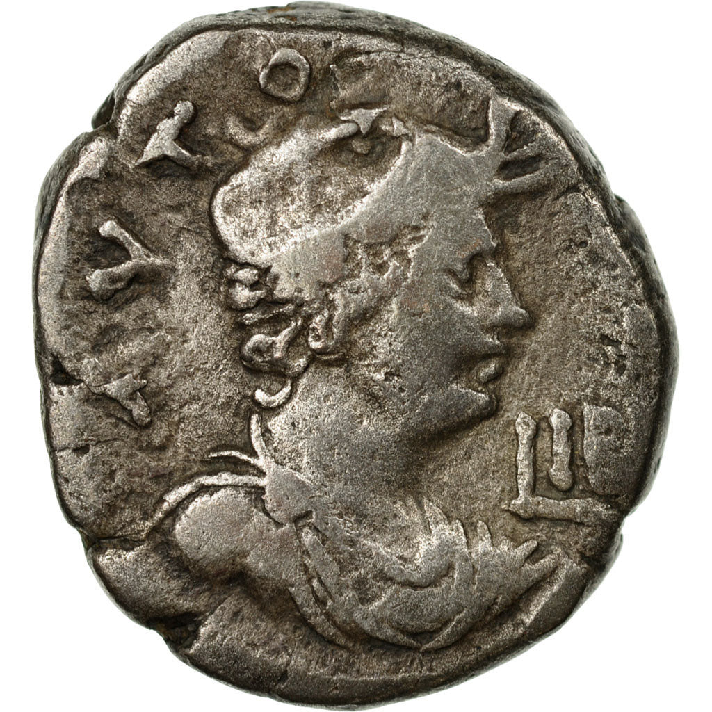 Coin, Nero, Tetradrachm, Year 12, Alexandria, VF(30-35), Billon, Milne:238