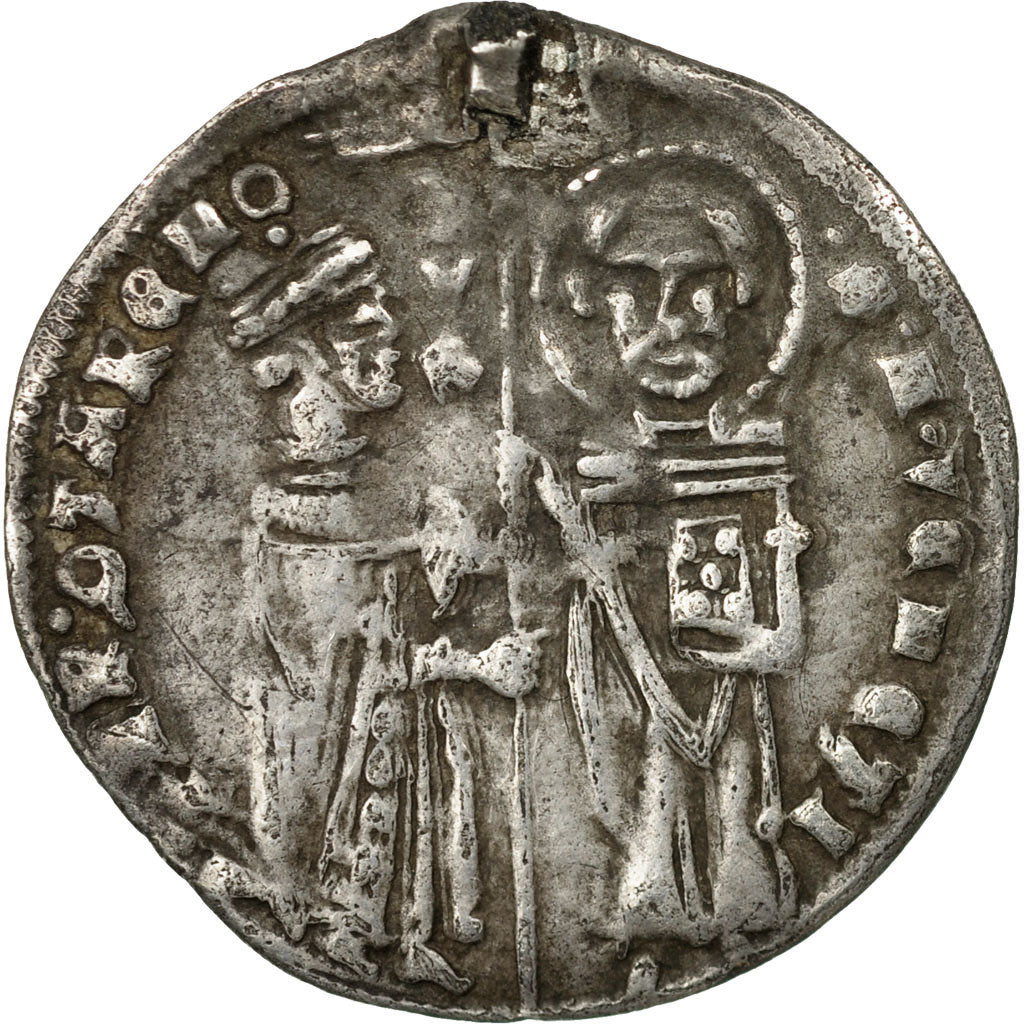 Moneta, DEPARTAMENTY WŁOSKIE, Antonio Venier (1382-1400), Grosso, Venezia