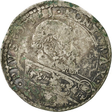 Moneda, CIUDAD DEL VATICANO, Pius IV, Bianco, Bologna, BC+, Plata