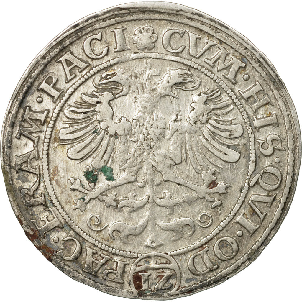 Coin, SWISS CANTONS, Zug, 12 Kreuzer, VF(30-35), Silver