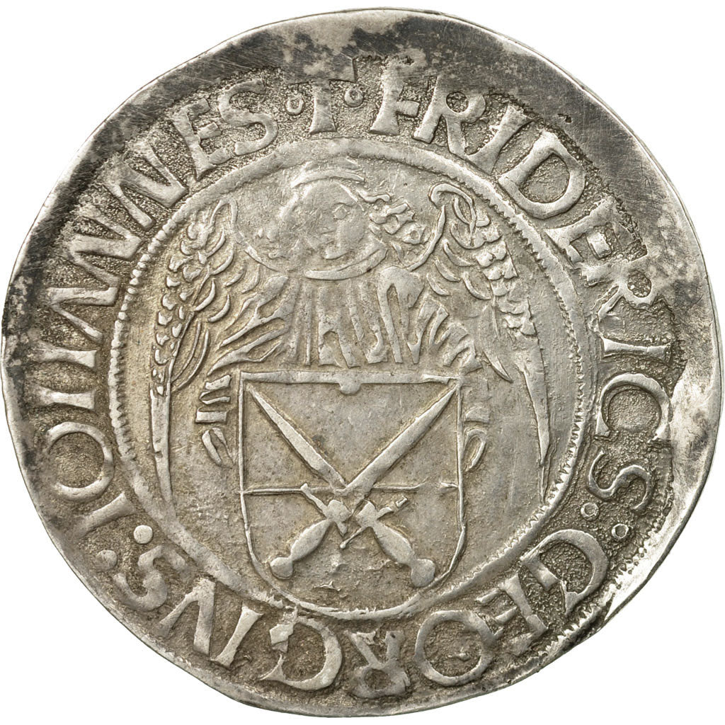 Coin, German States, Friedrich III, Groschen, AU(50-53), Silver