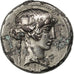 Manlia, Denarius, AU(55-58), Silver, 3.30