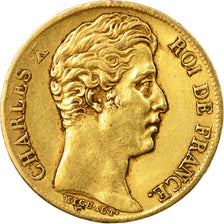 Münze, Frankreich, Charles X, 20 Francs, 1830, Paris, SS, Gold, KM:726.1