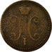 Moneta, Russia, Nicholas I, 3 Kopeks, 1842, Ekaterinbourg, MB, Rame, KM:146.1