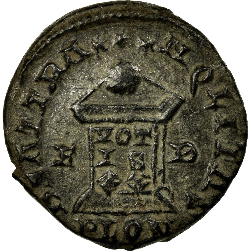 Coin, Crispus, Nummus, 322-323, London, MS(60-62), Copper, RIC:250