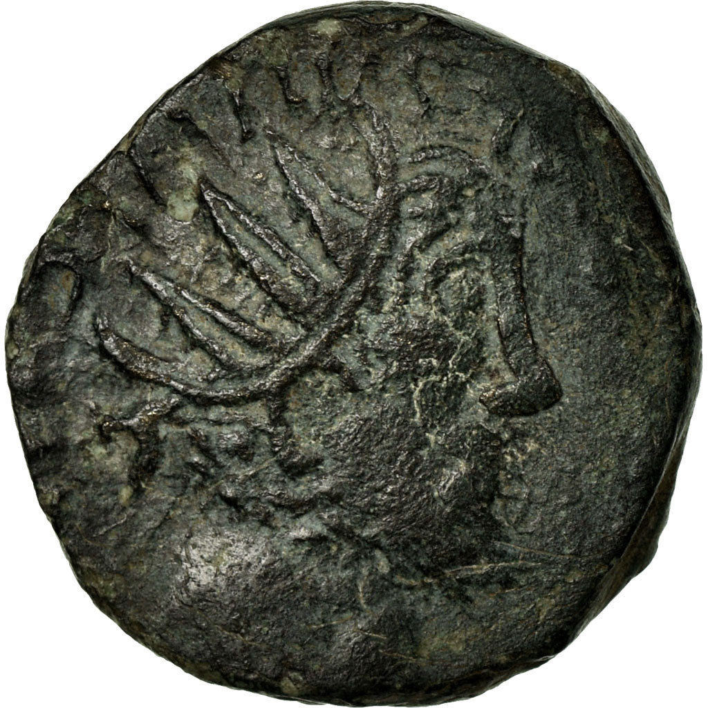 Münze, Victorinus, Antoninianus, Gallic imitation, S+, Kupfer