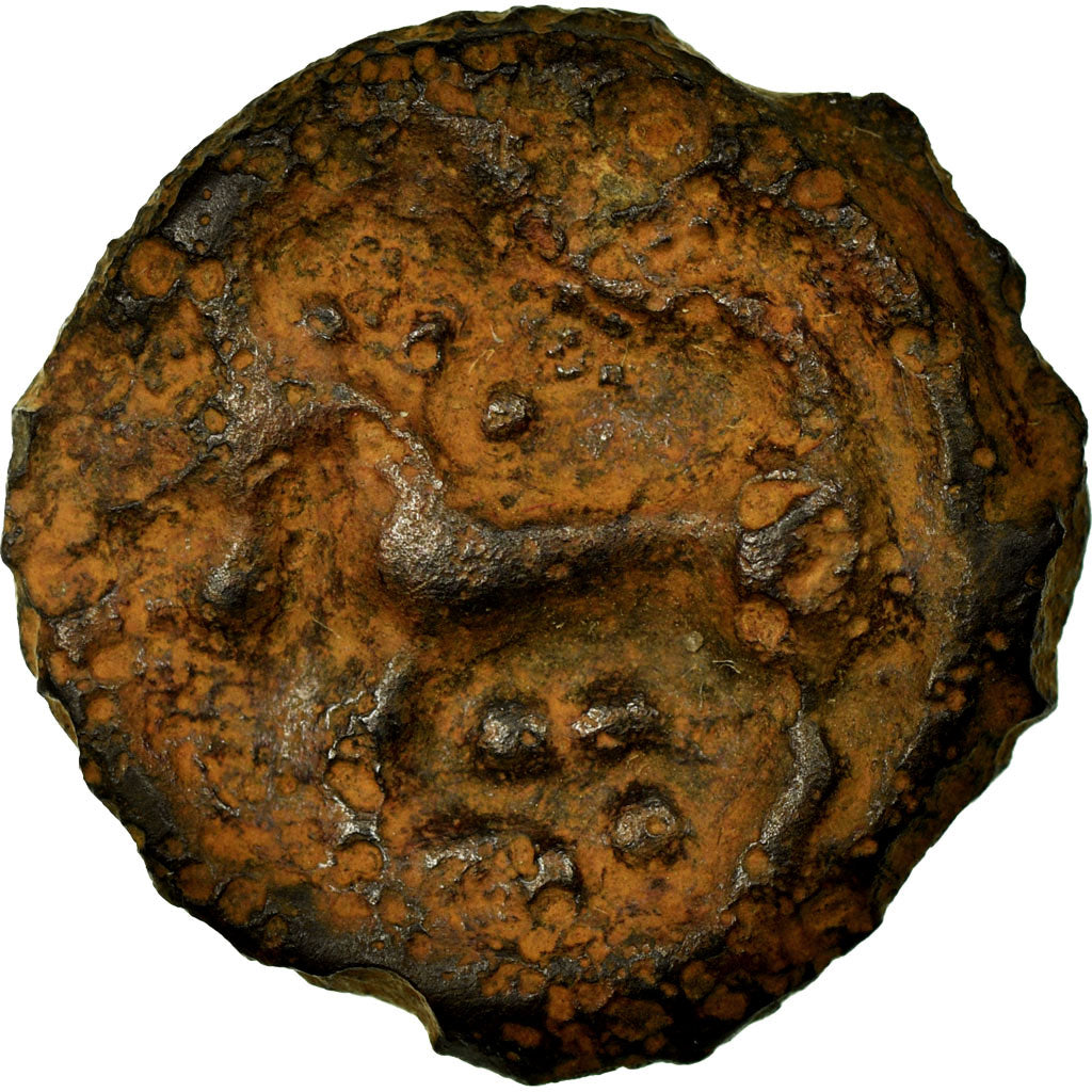 Moneta, Senones, Potin, F(12-15), Potin, Delestrée:150