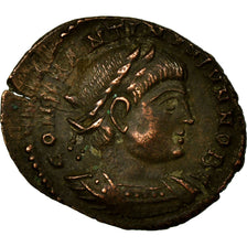 Coin, Constantine II, Nummus, 331-332, Trier, VF(30-35), Copper, RIC:527